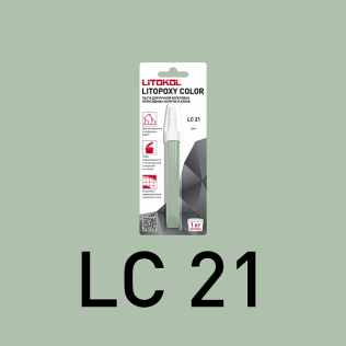 Паста для ручной колеровки эпоксидных затирок и клеев LITOPOXY COLOR LC 21 - 9,26 гр