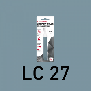 Паста для ручной колеровки эпоксидных затирок и клеев LITOPOXY COLOR LC 27 - 9,26 гр