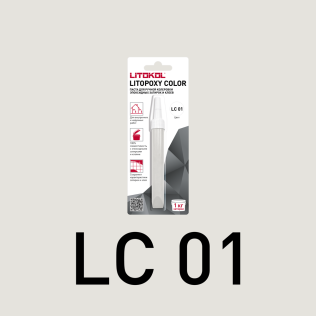 Паста для ручной колеровки эпоксидных затирок и клеев LITOPOXY COLOR LC 01 - 9,26 гр