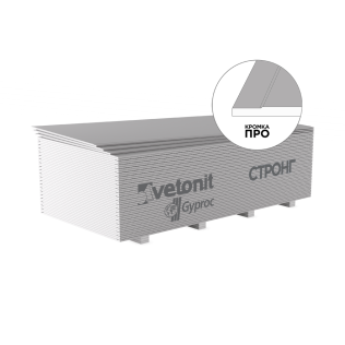 Гипсокартон Vetonit СТРОНГ 15*1200*2500 мм 