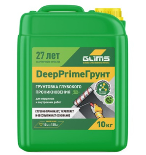 DeepPrimeГрунт Грунт GLIMS 10 кг канистра