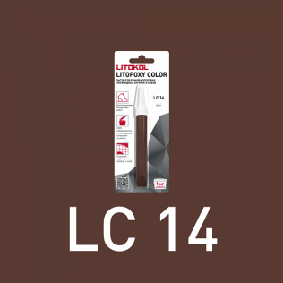 Паста для ручной колеровки эпоксидных затирок и клеев LITOPOXY COLOR LC 14 - 9,26 гр