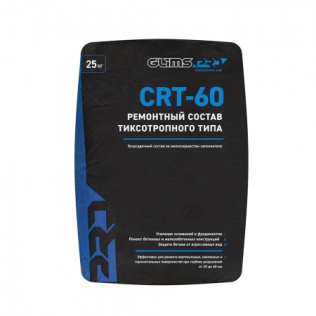 PRO CRT-60 Тиксотропный ремонтный состав GLIMS  25 кг мешок