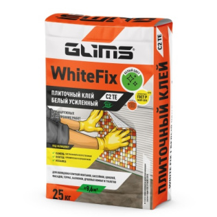 Whitefix Плиточный клей GLIMS 25 кг