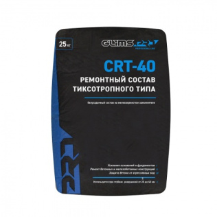 Тиксотропный ремонтный состав PRO CRT-40 GLIMS  25кг мешок