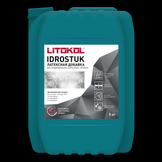 Латексная добавка LITOKOL Idrostuk-м для затирки 5 кг