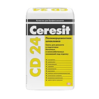 Шпаклевка финишная Церезит СD 24 для бетона 25 кг