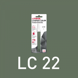 Паста для ручной колеровки эпоксидных затирок и клеев LITOPOXY COLOR LC 22 - 9,26 гр