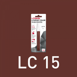 Паста для ручной колеровки эпоксидных затирок и клеев LITOPOXY COLOR LC 15 - 9,26 гр