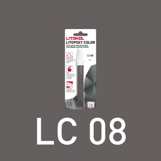 Паста для ручной колеровки эпоксидных затирок и клеев LITOPOXY COLOR LC 08- 9,26 гр