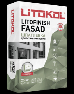 Шпаклевка LITOKOL LITOFINISH FASAD 25 кг