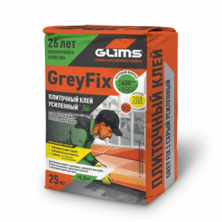 GreyFix Плиточный клей GLIMS  25 кг мешок