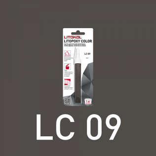Паста для ручной колеровки эпоксидных затирок и клеев LITOPOXY COLOR LC 09- 9,26 гр
