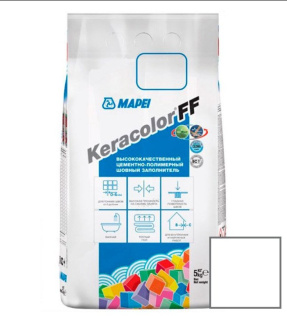 Затирка цементная Mapei Keracolor FF 100 Белый 5 кг
