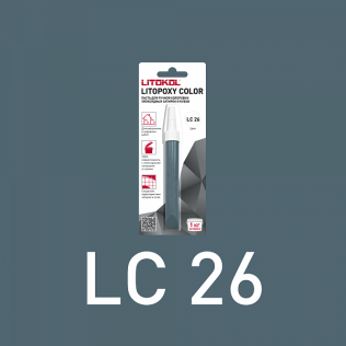 Паста для ручной колеровки эпоксидных затирок и клеев LITOPOXY COLOR LC 26 - 9,26 гр