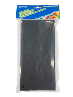 Сменный блок чёрный для очистки остатков затирки Basic, ТМ MAPEI, Размер: 250 х 120 х 20 мм, 1 шт, Китай