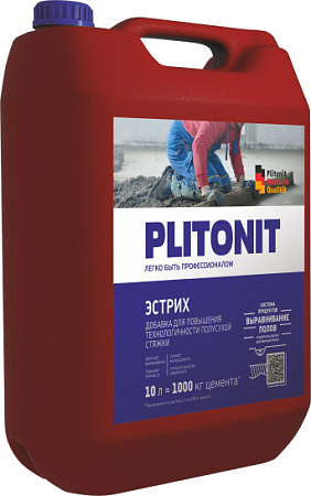 Добавка комплексная PLITONIT Эстрих 10 кг 