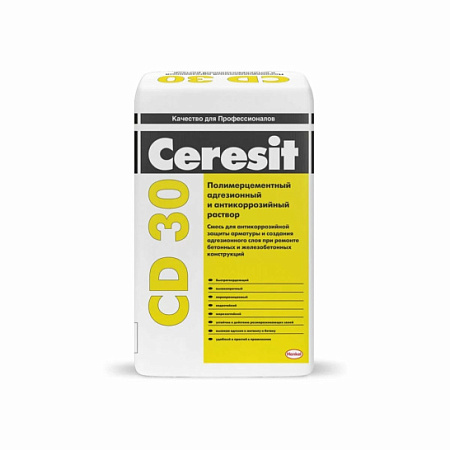 Антикоррозионная и адгезионная смесь Церезит CD 30 15 кг