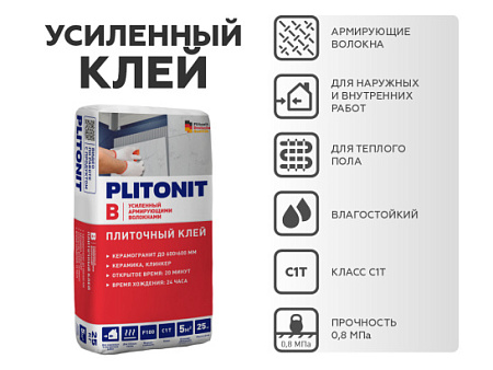 Клей PLITONIT В 25 кг