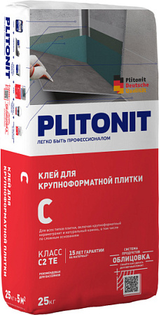 Клей для плитки PLITONIT С 25 кг класс С2ТЕ 