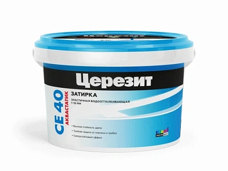 Затирка цементная Церезит CE 40/2 цвет чили №37 2 кг